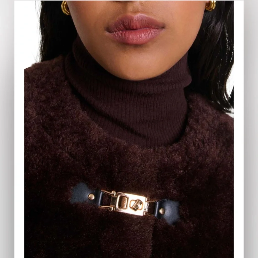 NWT) Maje Short faux fur coat ㅣ size 38 - Picture 13 of 13